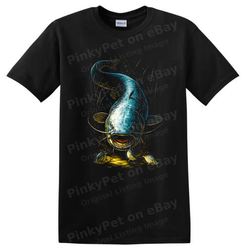 Catfish fishing shirt - catfish, t